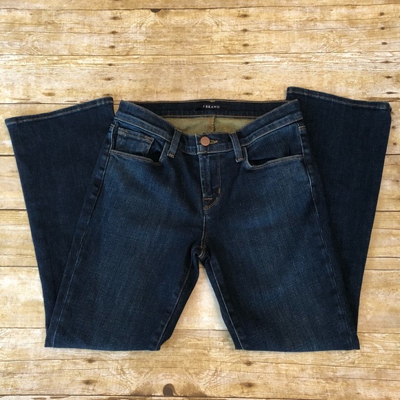 J Brand Selena Crop Boot Cut in Lonesome Size 26 - Picture 3 of 8